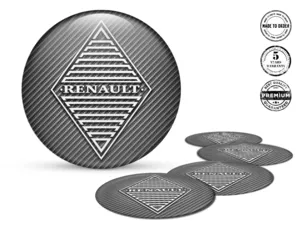 Renault Ruota Emblema Stile Upgrade Cupola Resina